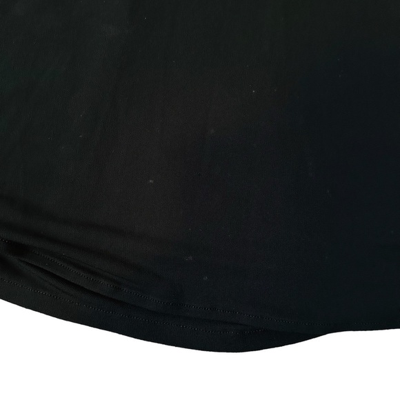 Vintage Dress Formal Knee Length Black Long Sleeve Cocktail A-line Medium - Picture 5 of 8